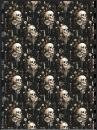 Skulls and Candles - 2m Coupon - French Terry